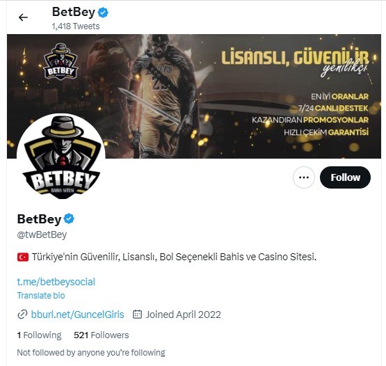 Betbey Twitter