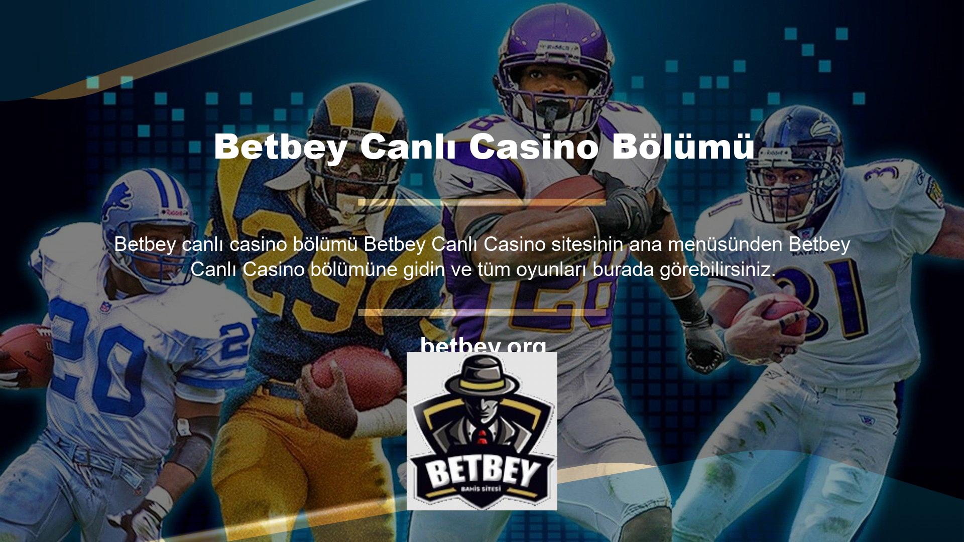Sitenin diğer tüm bölümlerinde olduğu gibi Betbey mobil uygulaması da canlı casinoya cep telefonunuzdan kolayca erişmenizi sağlar